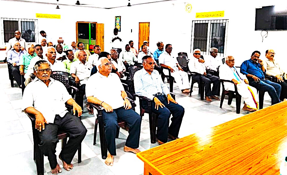 The participant members in the felicitation of Jagadeeswar Goud Garu on 28th April 2025_2.jpg